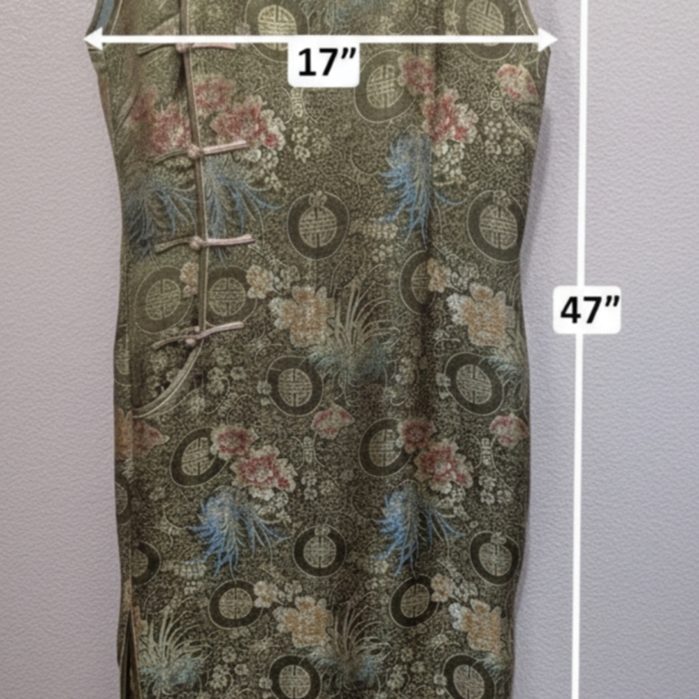 Elegant Floral Patterned Dress